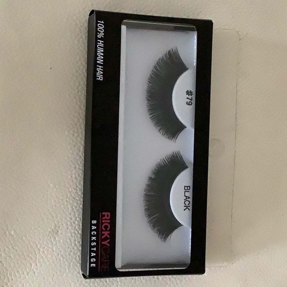 False eyelash 100%human hair